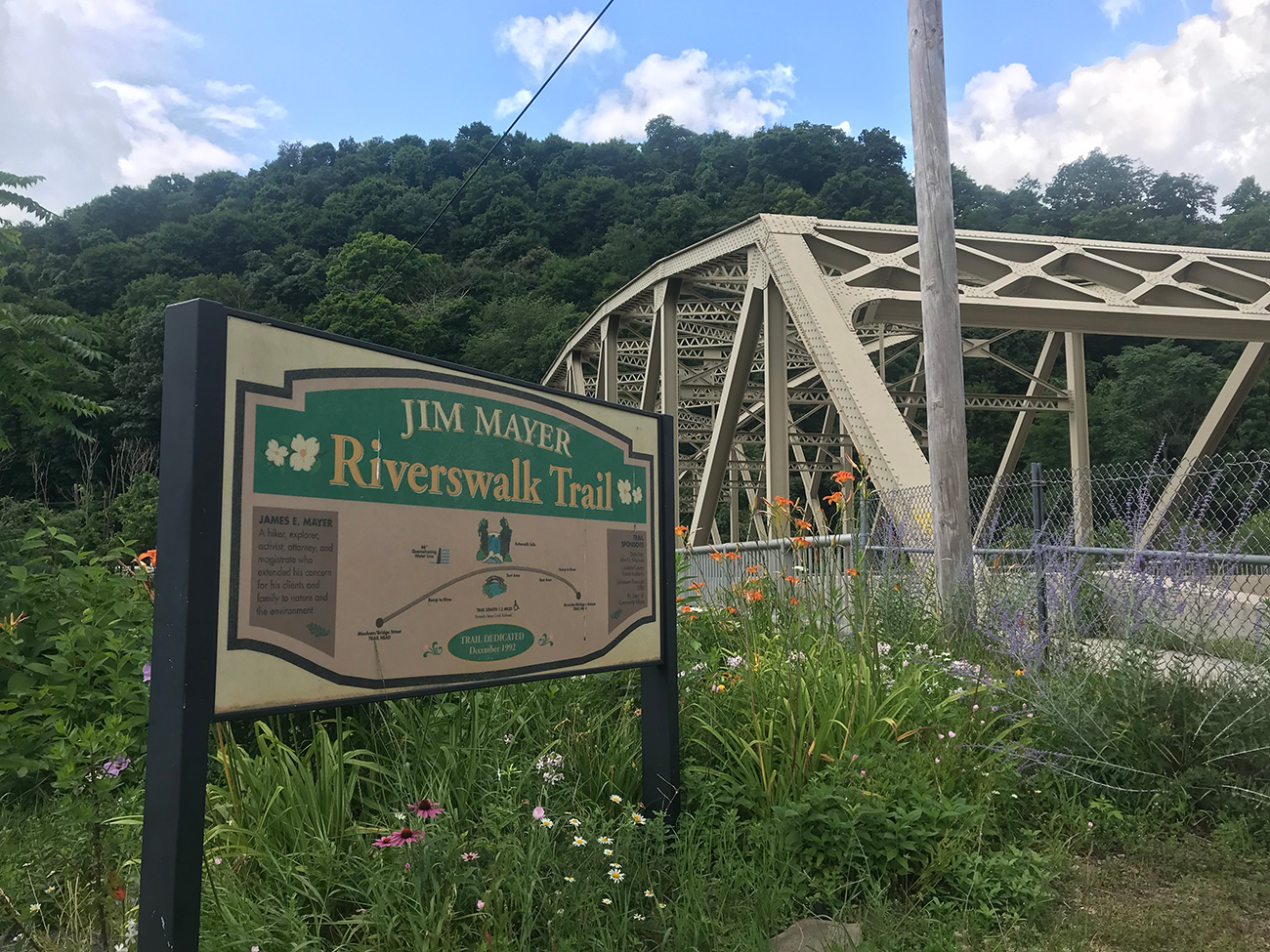 Visit Johnstown PA Partner Jim Mayer Riverswalk Trail