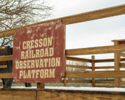 Visit Johnstown PA Partner Cresson Area Heritage Park & Railroad Observation Platform